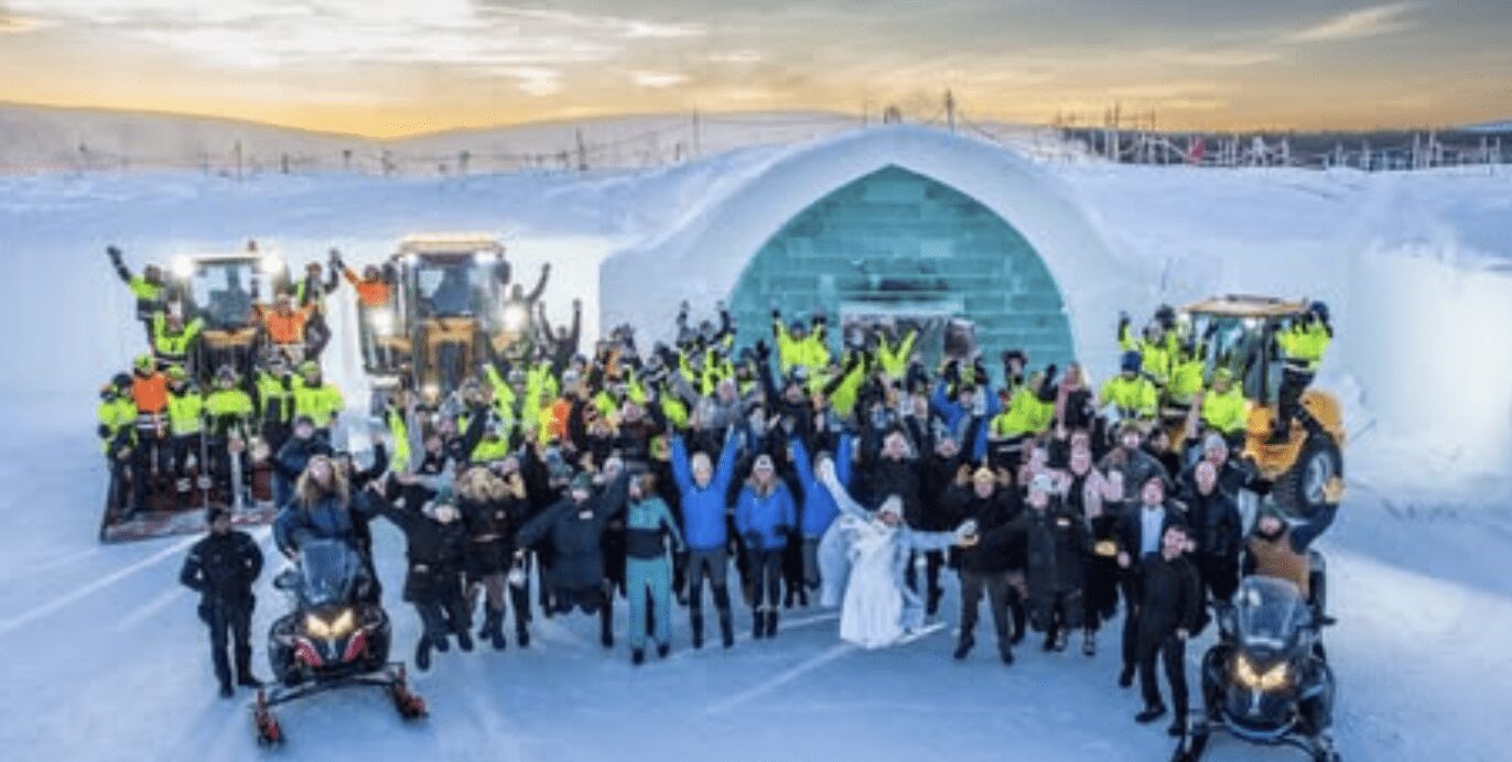 Framgångsrik träning i merförsäljning på ICEHOTEL